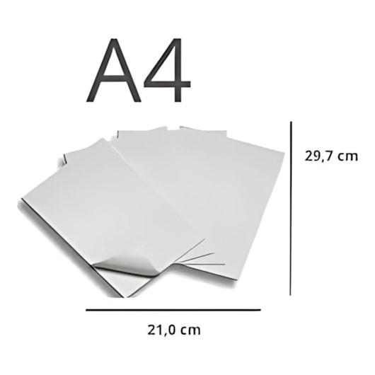 Papel Triplex 300g A4 210x297mm Premium Branco Marpax 10fls