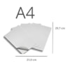 Papel Triplex 300g A4 210x297mm Premium Branco Marpax 10fls