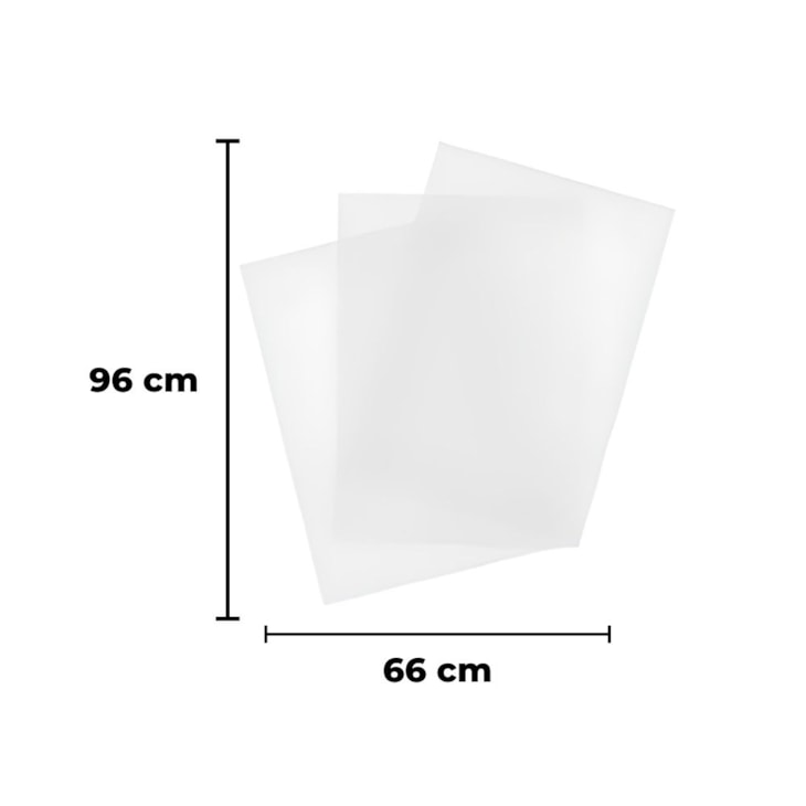 Papel Vegetal 63g 66x96cm Translúcido Artesanato Marpax 5fls