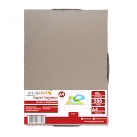 Papel Vegetal A4 210X297mm 65g/m² Translúcido Bloco 500fls