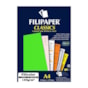 Papel Verde Filicolor Lumi A4 210x297mm 180g Filipaper 20Fls