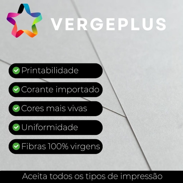 Papel Vergê Plus 220g 305x305mm Opala Marpax 25fls