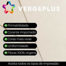 Papel Vergê Plus 80g 305X305mm Ambar Marpax Pacote 50fls