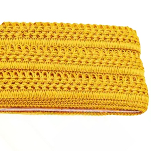 Passamanaria 7080 Amarelo Ouro Marpax 20mm x 10m