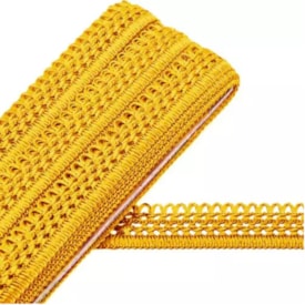 Passamanaria 7080 Amarelo Ouro Marpax 20mm x 10m