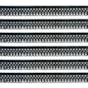 Passamanaria 7080 Preto Marpax 20mm x 10m