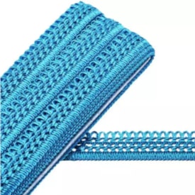 Passamanaria Azul Turquesa Viscose 7080 Marpax 20mm x10m