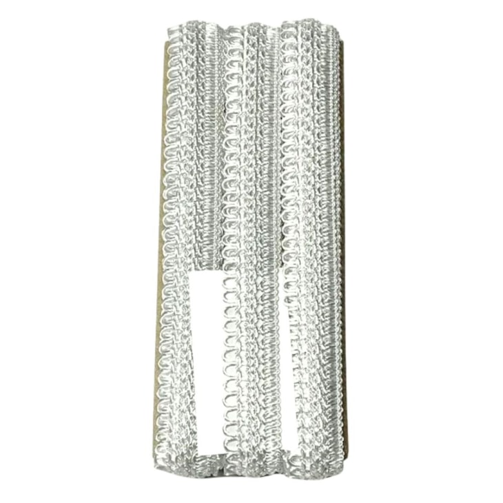 Passamanaria Branco de Viscose 7080 Marpax com 20mm x10m