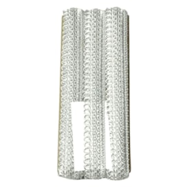 Passamanaria Branco de Viscose 7080 Marpax com 20mm x10m