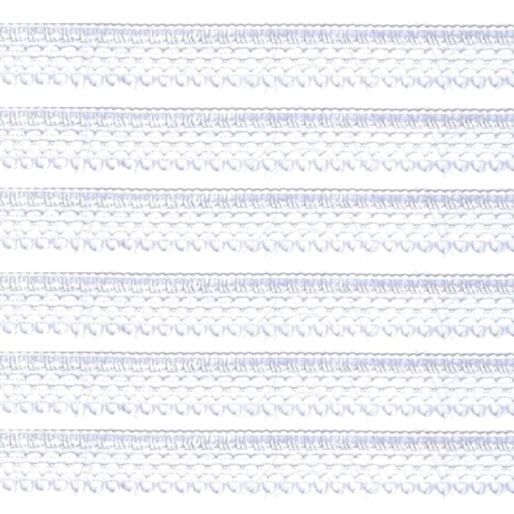 Passamanaria Branco de Viscose 7080 Marpax com 20mm x10m