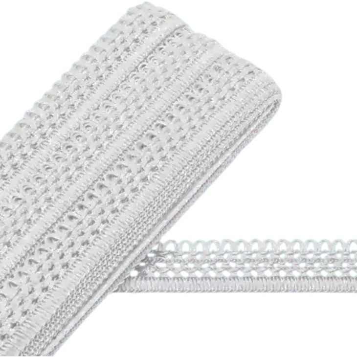 Passamanaria Branco de Viscose 7080 Marpax com 20mm x10m