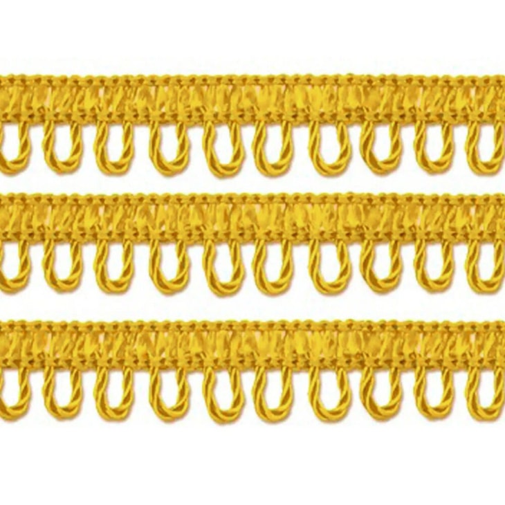 Passamanaria Ponto Curva 7000 Amarelo Ouro  Marpax 10mm x 10m