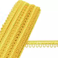 Passamanaria Ponto Curva 7000 Amarelo Ouro  Marpax 10mm x 10m