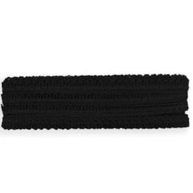 Passamanaria Ponto Curva 7000 Preto Marpax 10mm x 10m