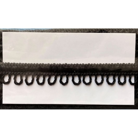 Passamanaria Ponto Curva 7000 Preto Marpax 10mm x 10m