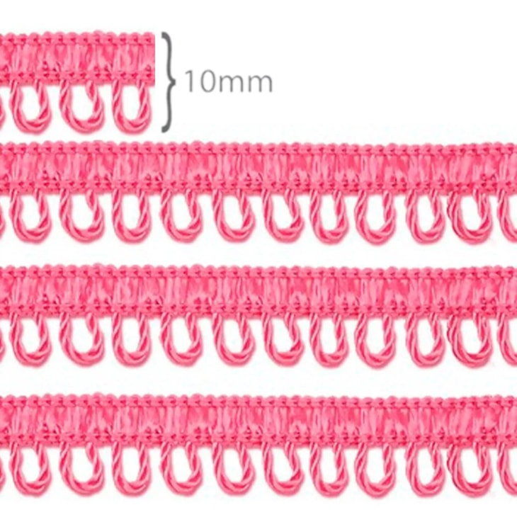 Passamanaria Ponto Curva 7000 Rosa Escuro com 10mm x10m