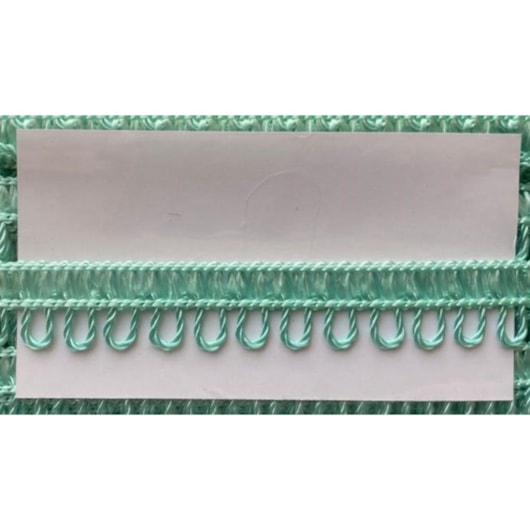 Passamanaria Ponto Curva 7000 Verde Água Marpax 10mm x 10m