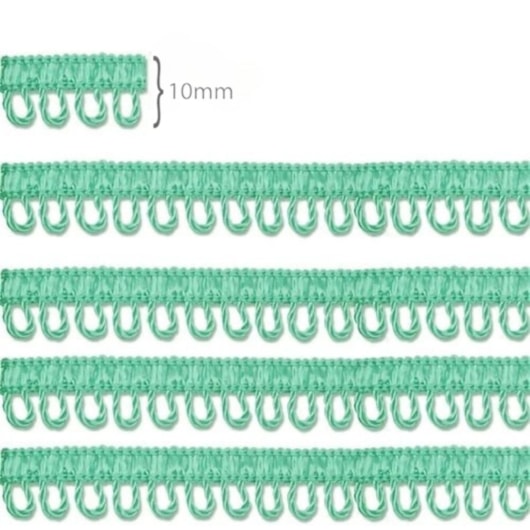 Passamanaria Ponto Curva 7000 Verde Água Marpax 10mm x 10m