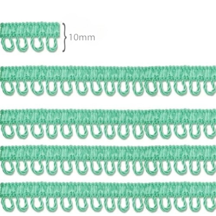 Passamanaria Ponto Curva 7000 Verde Água Marpax 10mm x 10m