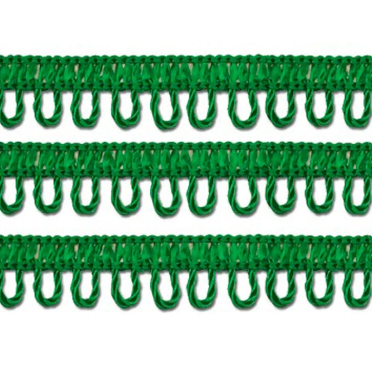 Passamanaria Ponto Curva 7000 Verde Esmeralda com 10mmx10m