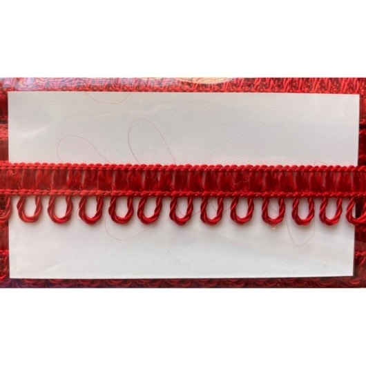 Passamanaria Ponto Curva 7000 Vermelho Marpax 10mm x 10m