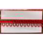 Passamanaria Ponto Curva 7000 Vermelho Marpax 10mm x 10m
