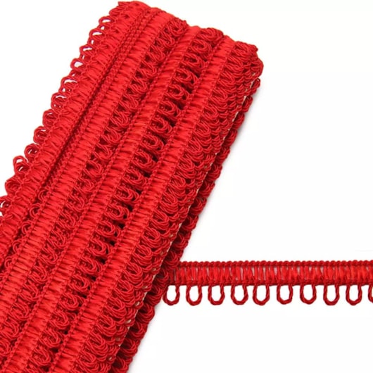 Passamanaria Ponto Curva 7000 Vermelho Marpax 10mm x 10m