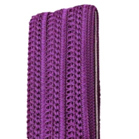 Passamanaria Roxo Liso Viscose 7080 Marpax com 20mm x10m