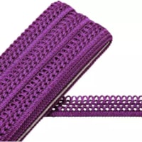 Passamanaria Roxo Liso Viscose 7080 Marpax com 20mm x10m