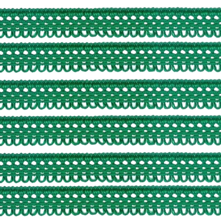 Passamanaria Verde Esmeralda Viscose 7080 Marpax 20mm x10m