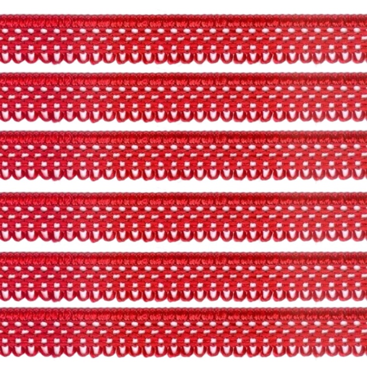 Passamanaria Vermelho de Viscose 7080 Marpax com 20mmx10m