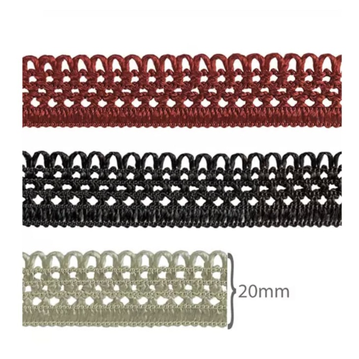 Passamanaria Vermelho de Viscose 7080 Marpax com 20mmx10m