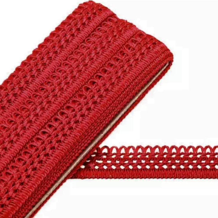 Passamanaria Vermelho de Viscose 7080 Marpax com 20mmx10m