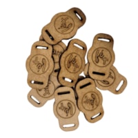 Passante para Agenda Cartonagem em MDF Fé Marpax com 10un