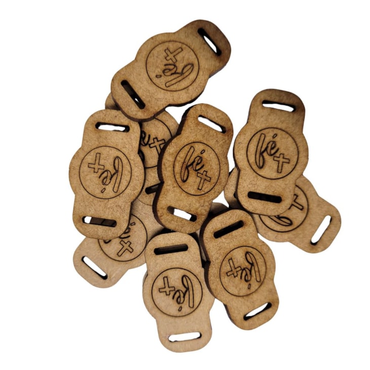 Passante para Agenda Cartonagem em MDF Fé Marpax com 10un