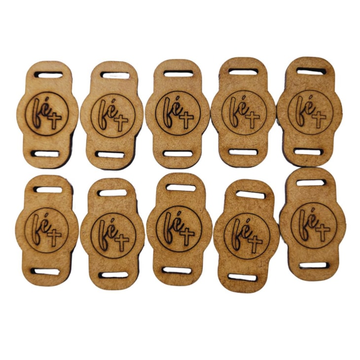 Passante para Agenda Cartonagem em MDF Fé Marpax com 10un