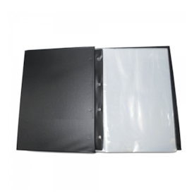 Pasta Catálogo em PVC com 10 envelopes finos sem visor 01un