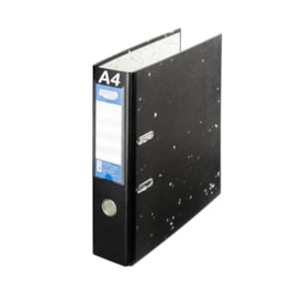 Pasta de Arquivo Az A4 320x285mm Lombada 7cm Preta BRW 01un