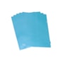 Pasta L A4 Plástica 218x306mm PP Azul Plastpark 10un