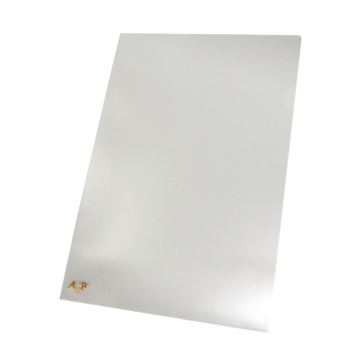 PASTA L A4 PLÁSTICA (220X310MM) CRISTAL ACP COM 10 UNIDADES