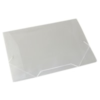 Pasta Plástica Escolar Cristal Ofício Fina PP ACP com 10un