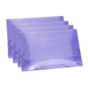 Pasta Plástica Escolar Lilás Ofício Fina PP ACP com 10un