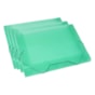 Pasta Plástica Escolar Verde Ofício Fina PP ACP 10un