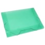 Pasta Plástica Escolar Verde Ofício Fina PP ACP 10un