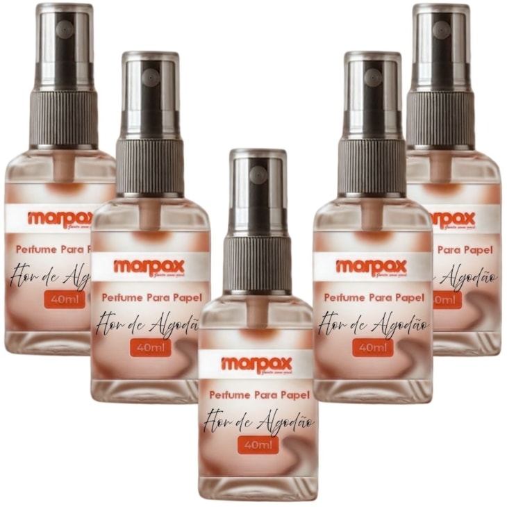 Perfume para Papel  Aroma Flor de Algodão 40Ml Marpax 01un
