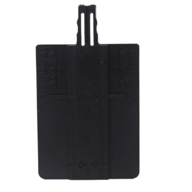 Perfurador Cogumelo de 1 Furo com regua gabarito