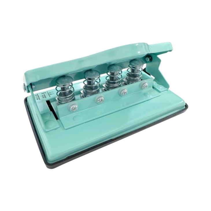 Perfurador Cogumelo Para Caderno De Disco 4 Furos 