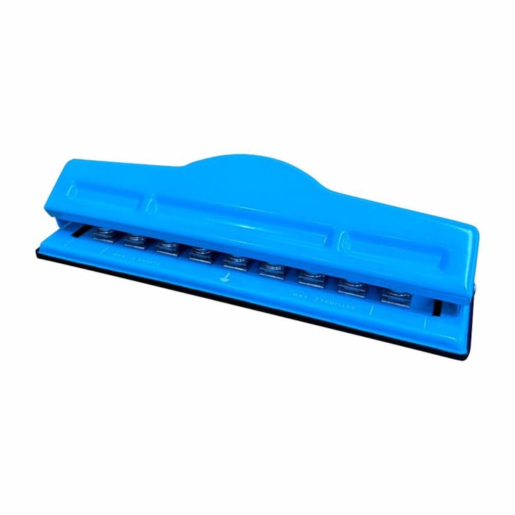 Perfurador Cogumelo Para Caderno De Disco 9 Furos