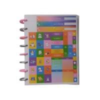 Planner de Disco Permanente 220x170mm Best Friend 91fls BRW