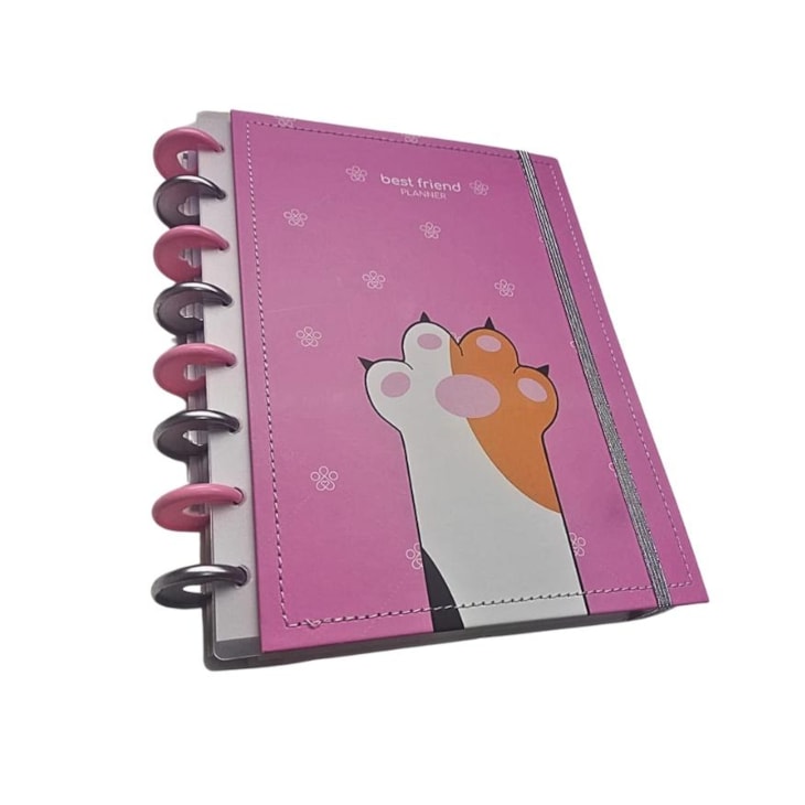 Planner de Disco Permanente 220x170mm Best Friend 91fls BRW